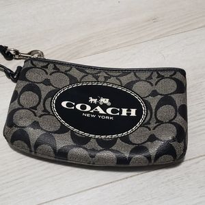 COACH wristlet purse